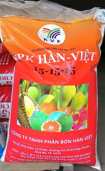 Phân bón hỗn hợp NPK Hàn Việt